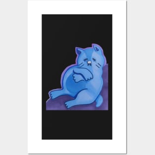 Lazy Cat Posters and Art